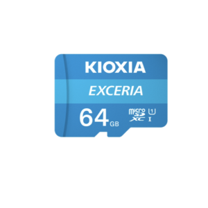 Kioxia Exceria 64Gb (C10, UHS-I, 100Mb/s) MicroSDXC 記憶卡